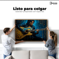 Cuadros Decorativos Canvas Revolution | Acordes Dorados | Colgar