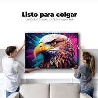 Cuadros Decorativos Canvas Revolution | Aguila Abstracta | Colgar