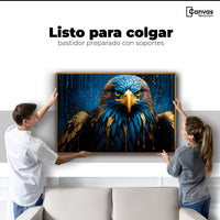 Cuadros Decorativos Canvas Revolution | Aguila Vibrante | Colgar