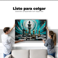 Cuadros Decorativos Canvas Revolution | Ajedrez Y Maestria | Colgar