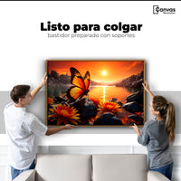 Cuadros Decorativos Canvas Revolution | Alas Al Amanecer | Colgar