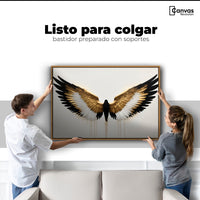 Cuadros Decorativos Canvas Revolution | Alas Angel Fusion | Colgar