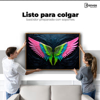 Cuadros Decorativos Canvas Revolution | Alas Angel Lucido | Colgar