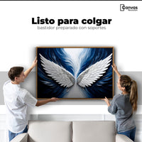 Cuadros Decorativos Canvas Revolution | Alas Angel Marina | Colgar
