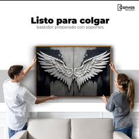 Cuadros Decorativos Canvas Revolution | Alas Angel Sombra | Colgar
