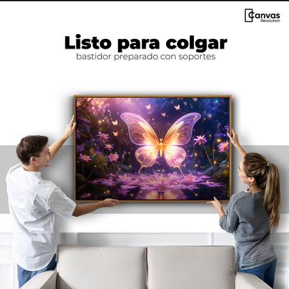 Cuadros Decorativos Canvas Revolution | Alas Cristalinas | Colgar