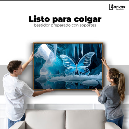 Cuadros Decorativos Canvas Revolution | Alas De Cristal | Colgar