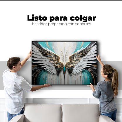 Cuadros Decorativos Canvas Revolution | Alas Eternas Angel | Colgar