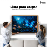 Cuadros Decorativos Canvas Revolution | Alas Nocturnas | Colgar