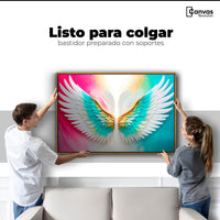 Cuadros Decorativos Canvas Revolution | Alas Plumas De Paz | Colgar