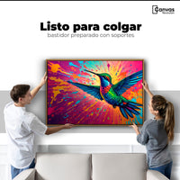 Cuadros Decorativos Canvas Revolution | Aleteo Prismatico | Colgar