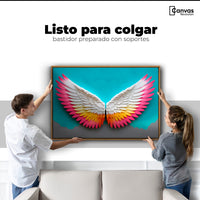 Cuadros Decorativos Canvas Revolution | Angel Alas De Paz | Colgar