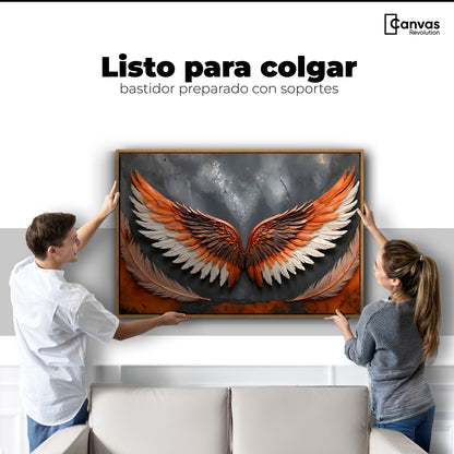 Cuadros Decorativos Canvas Revolution | Angel Luz Divina | Colgar