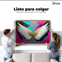 Cuadros Decorativos Canvas Revolution | Angel Protector | Colgar