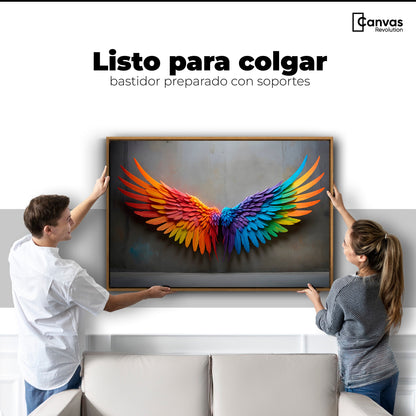 Cuadros Decorativos Canvas Revolution | Angel Vuelo Sutil | Colgar