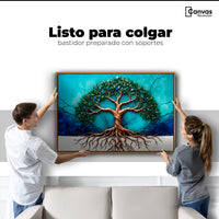 Cuadros Decorativos Canvas Revolution | Arbol Vida Energia | Colgar