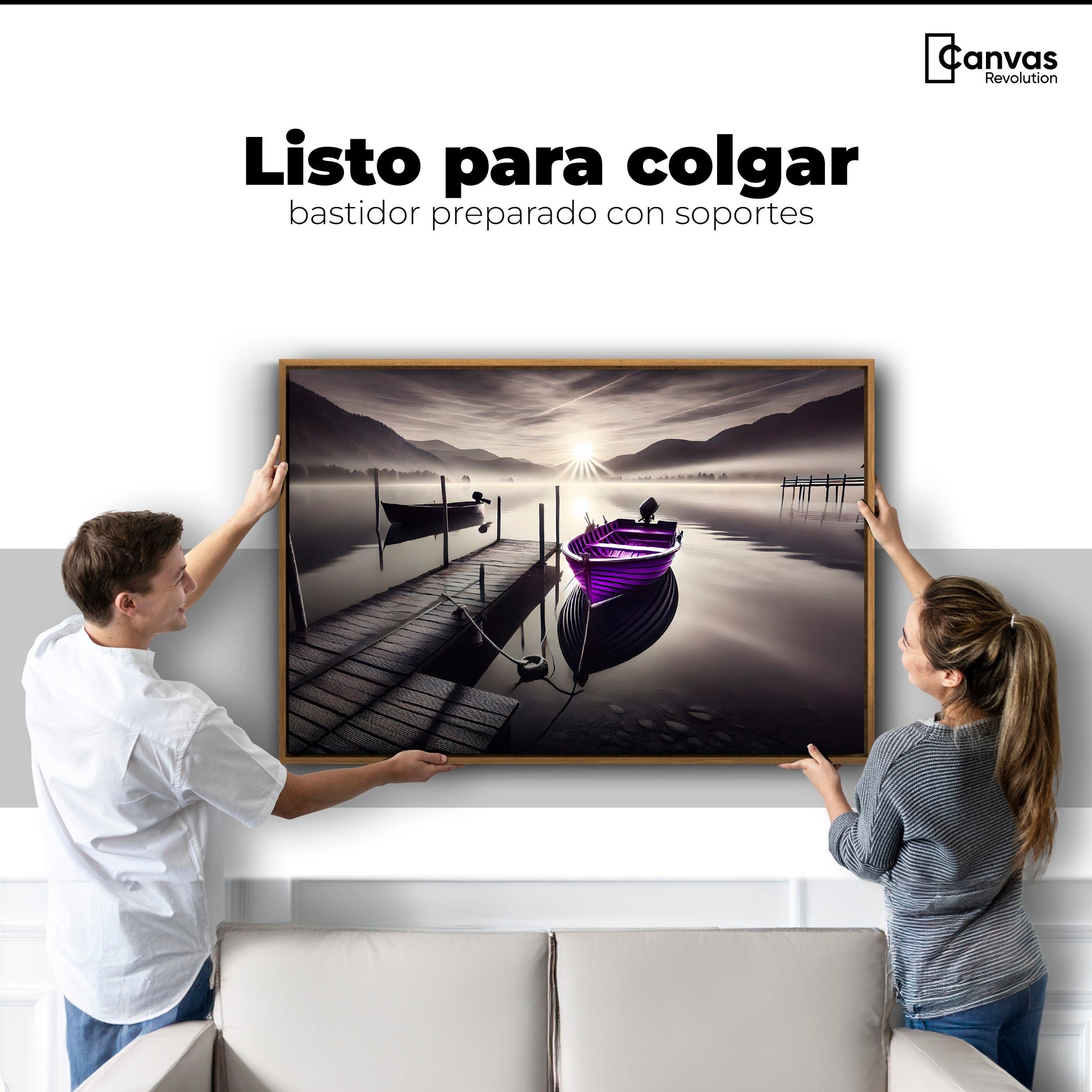 Cuadros Decorativos Canvas Revolution | Balza De Noche | Colgar