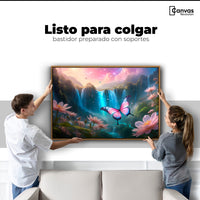 Cuadros Decorativos Canvas Revolution | Cascada De Alas | Colgar