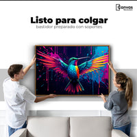 Cuadros Decorativos Canvas Revolution | Colibri Cromatico | Colgar