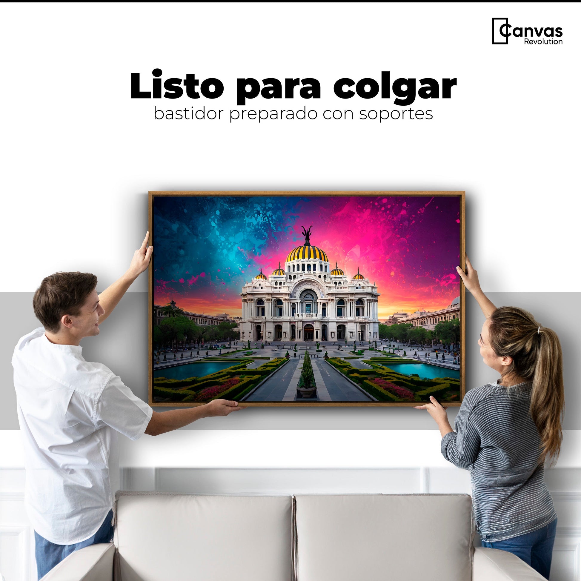 Cuadros Decorativos Canvas Revolution | Cosmos Bellas Artes | Colgar