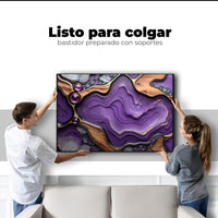 Cuadros Decorativos Canvas Revolution | Cristales Purpura | Colgar