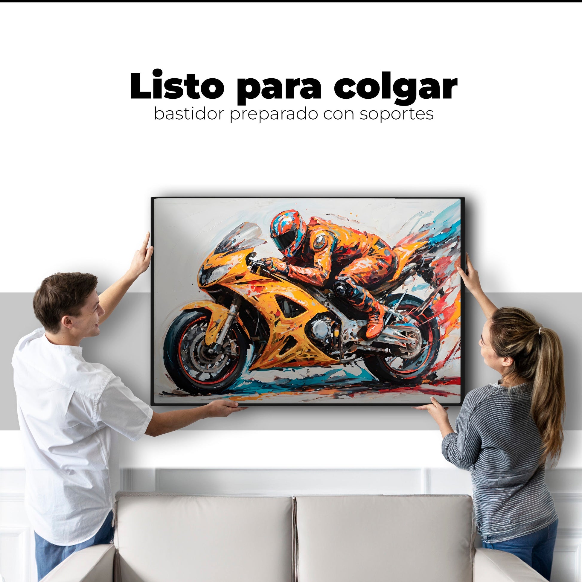 Cuadros Decorativos Canvas Revolution | Cross Colorido | Colgar