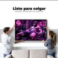 Cuadros Decorativos Canvas Revolution | Culturista Gorila | Colgar