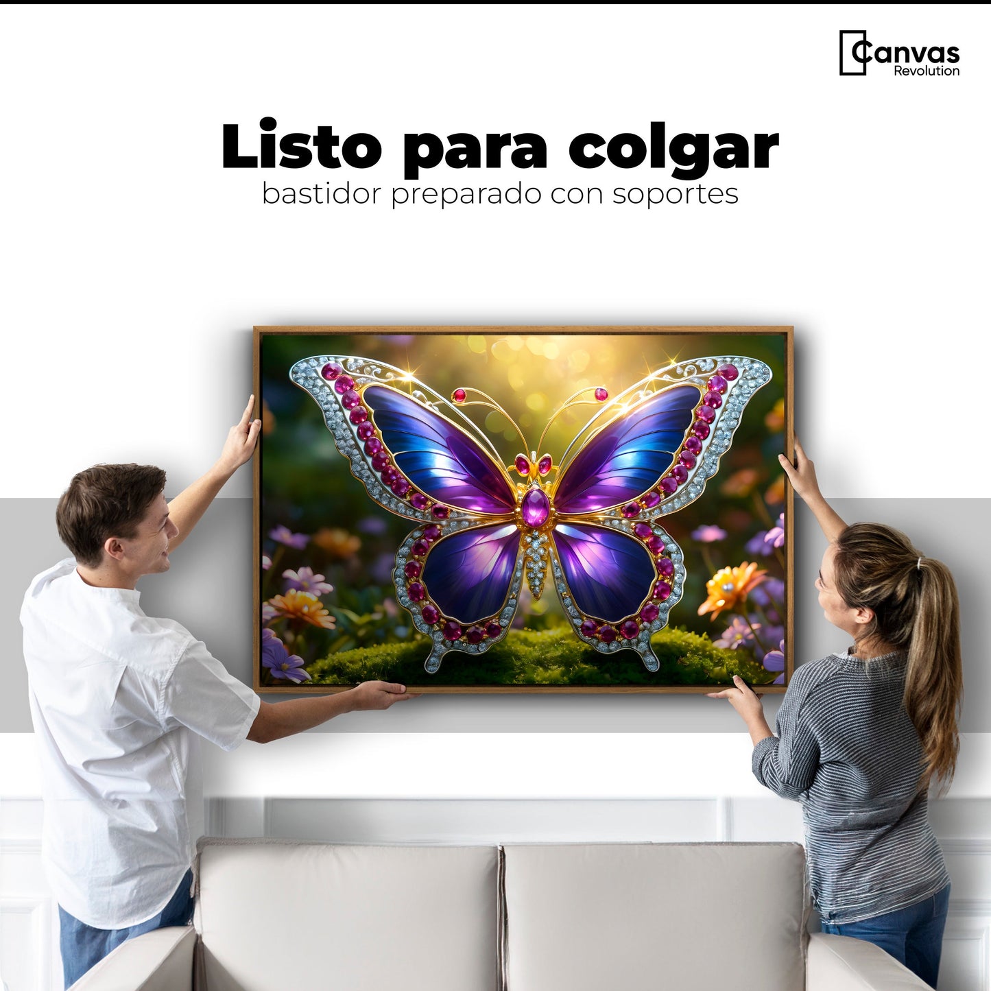 Cuadros Decorativos Canvas Revolution | Danza De Gemas | Colgar