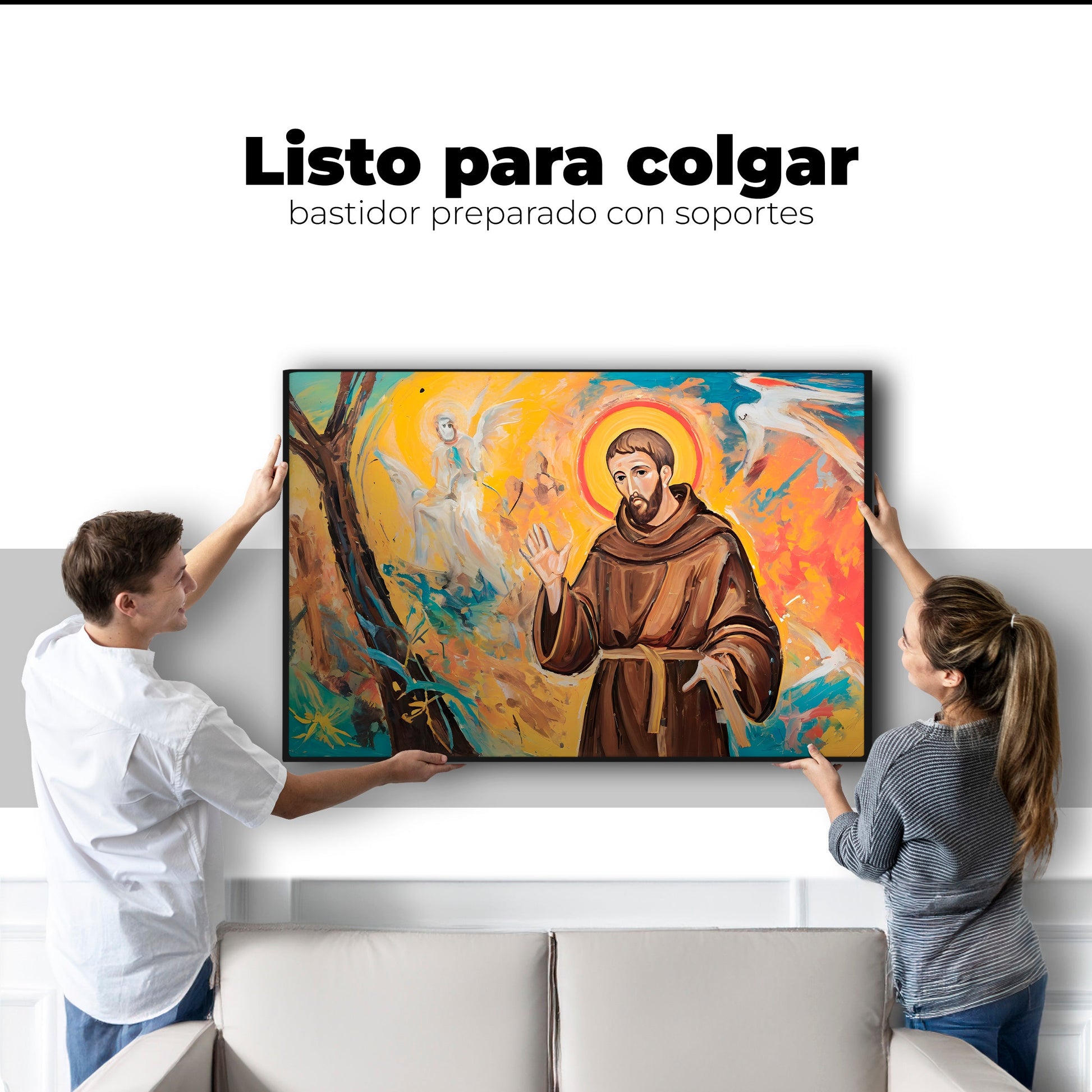 Cuadros Decorativos Canvas Revolution | Divina Inspiracion | Colgar