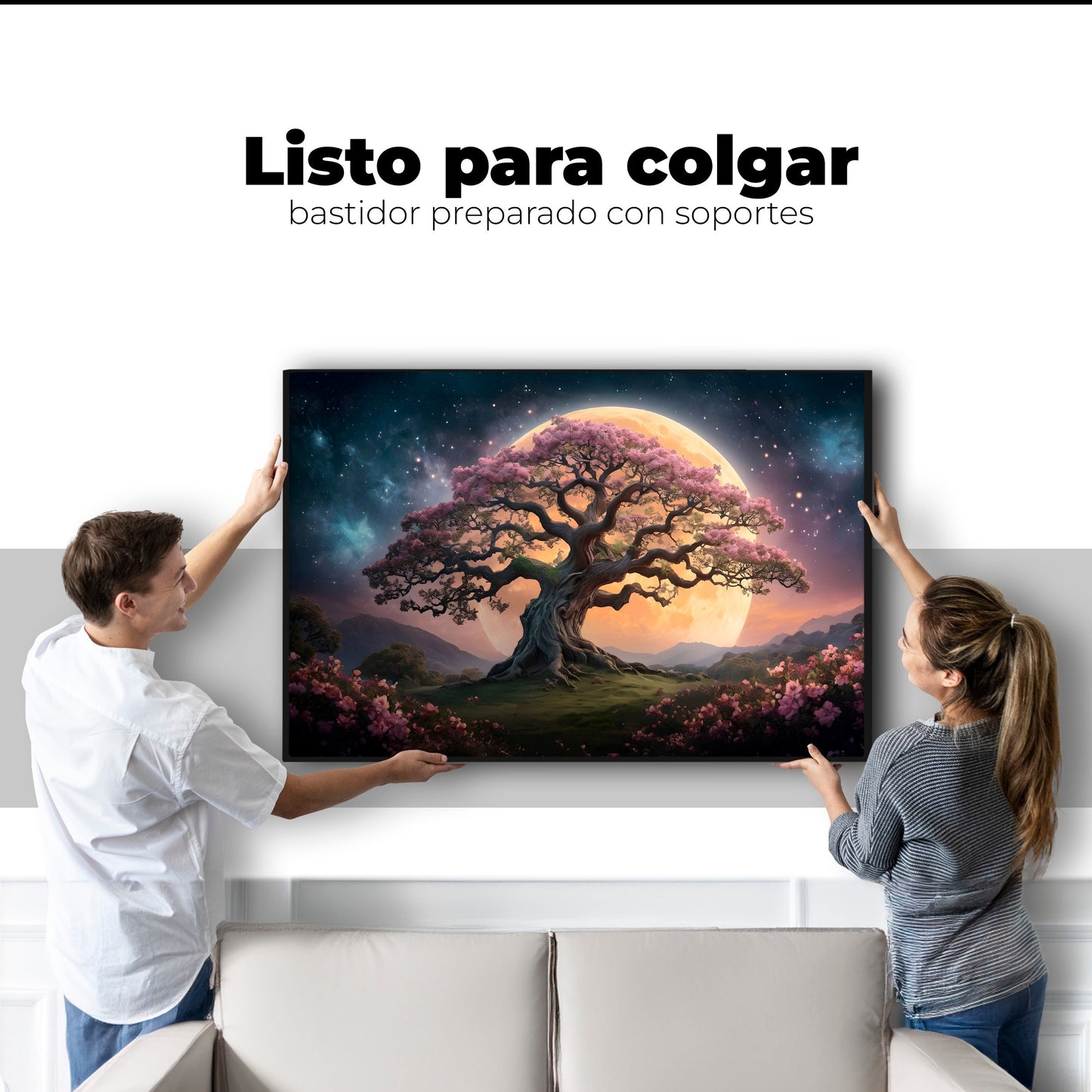 Cuadros Decorativos Canvas Revolution | Ecos Celestiales | Colgar