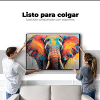 Cuadros Decorativos Canvas Revolution | Elefante Marfil | Colgar