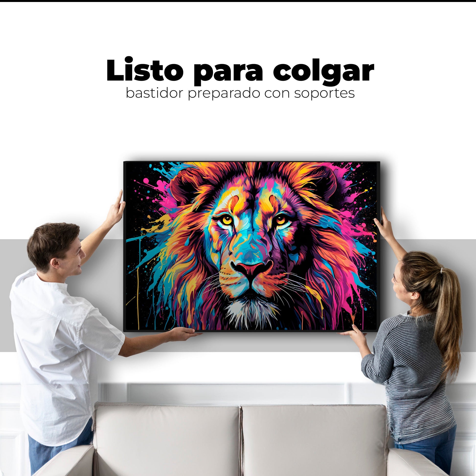 Cuadros Decorativos Canvas Revolution | Esplendor Salvaje | Colgar