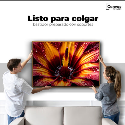 Cuadros Decorativos Canvas Revolution | Flor Del Misterio | Colgar