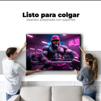 Cuadros Decorativos Canvas Revolution | Gorila Gimnasio | Colgar