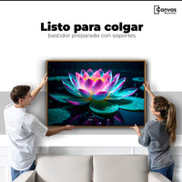 Cuadros Decorativos Canvas Revolution | Loto Brillo Divino | Colgar