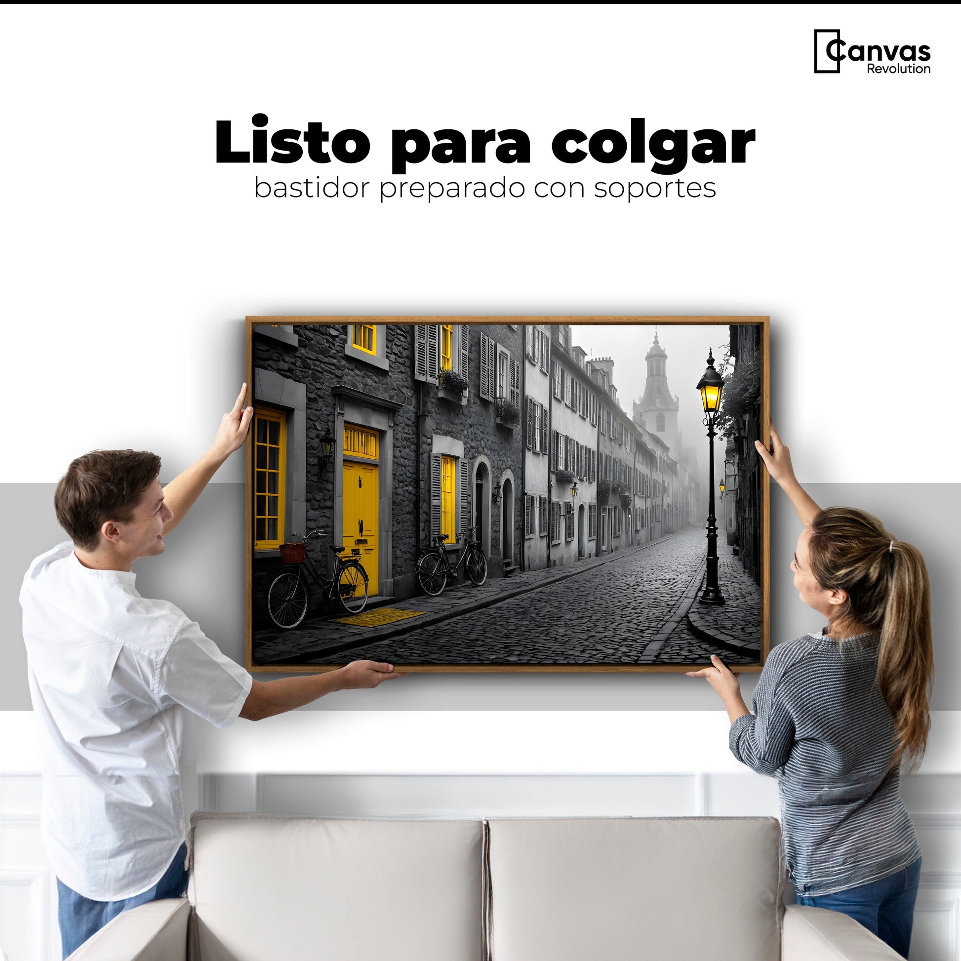 Cuadros Decorativos Canvas Revolution | Luz En La Ventana | Colgar