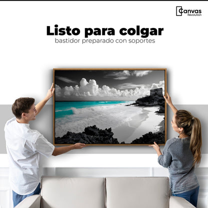 Cuadros Decorativos Canvas Revolution | Mar De Cristal | Colgar