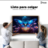 Cuadros Decorativos Canvas Revolution | Mariposa Celestial | Colgar