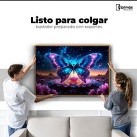 Cuadros Decorativos Canvas Revolution | Mariposa Encantada | Colgar