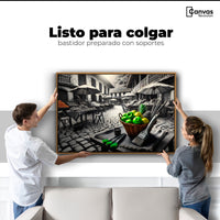 Cuadros Decorativos Canvas Revolution | Mercado Natural | Colgar