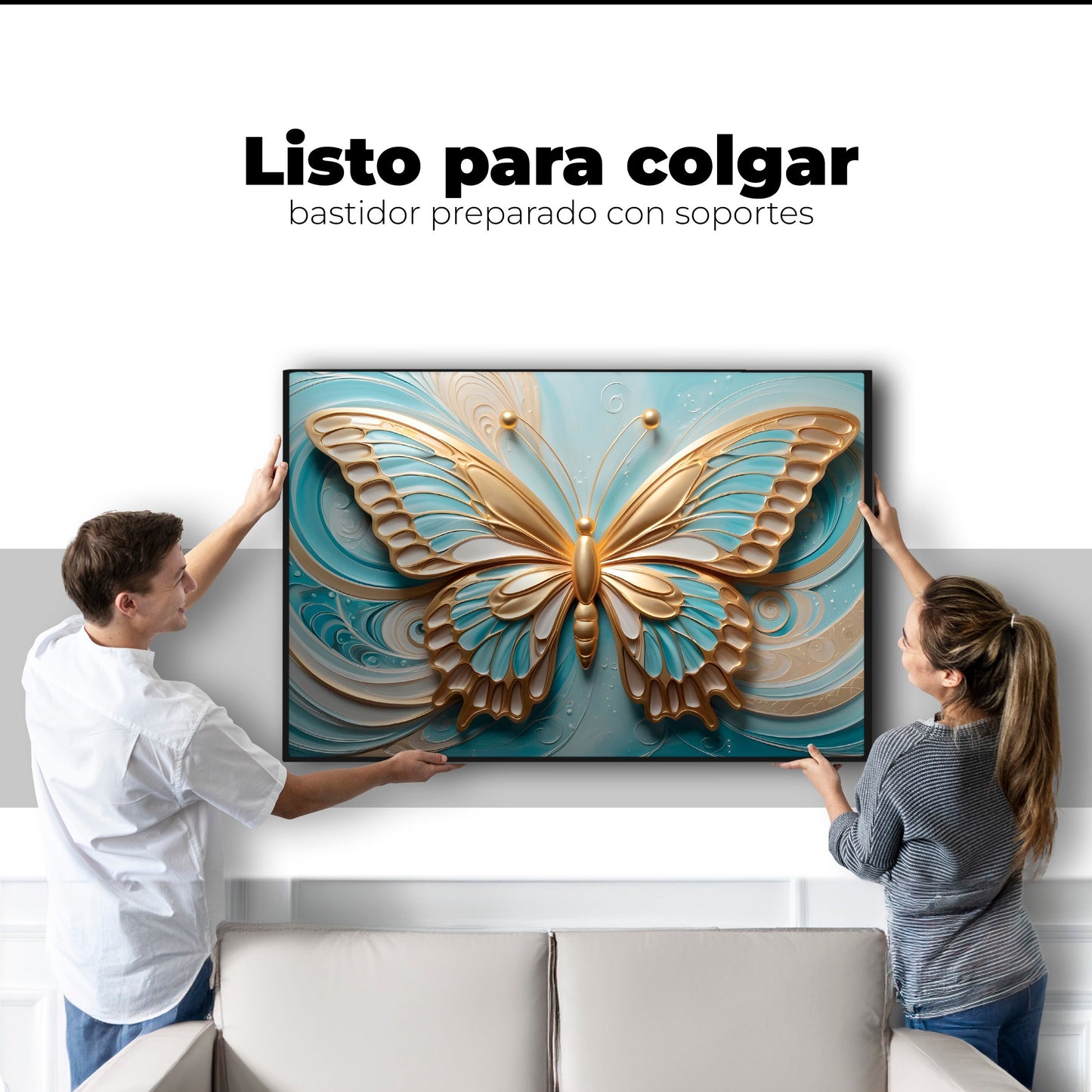 Cuadros Decorativos Canvas Revolution | Metamorfosis Pura | Colgar