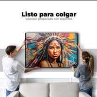 Cuadros Decorativos Canvas Revolution | Nativo Colorido | Colgar
