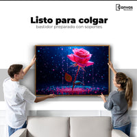 Cuadros Decorativos Canvas Revolution | Rosa Magia Pura | Colgar