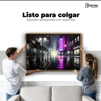 Cuadros Decorativos Canvas Revolution | Rosa Nocturno | Colgar
