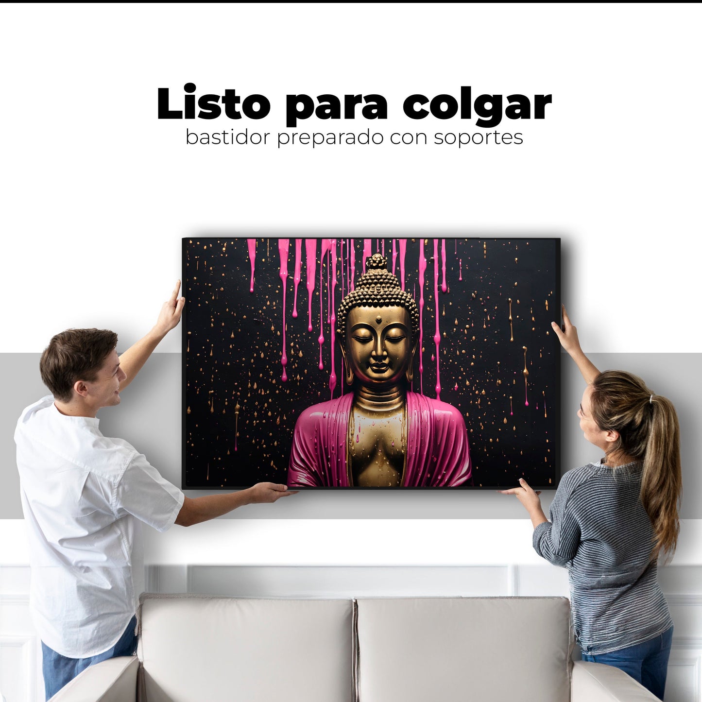 Cuadros Decorativos Canvas Revolution | Serenidad Brillante | Colgar