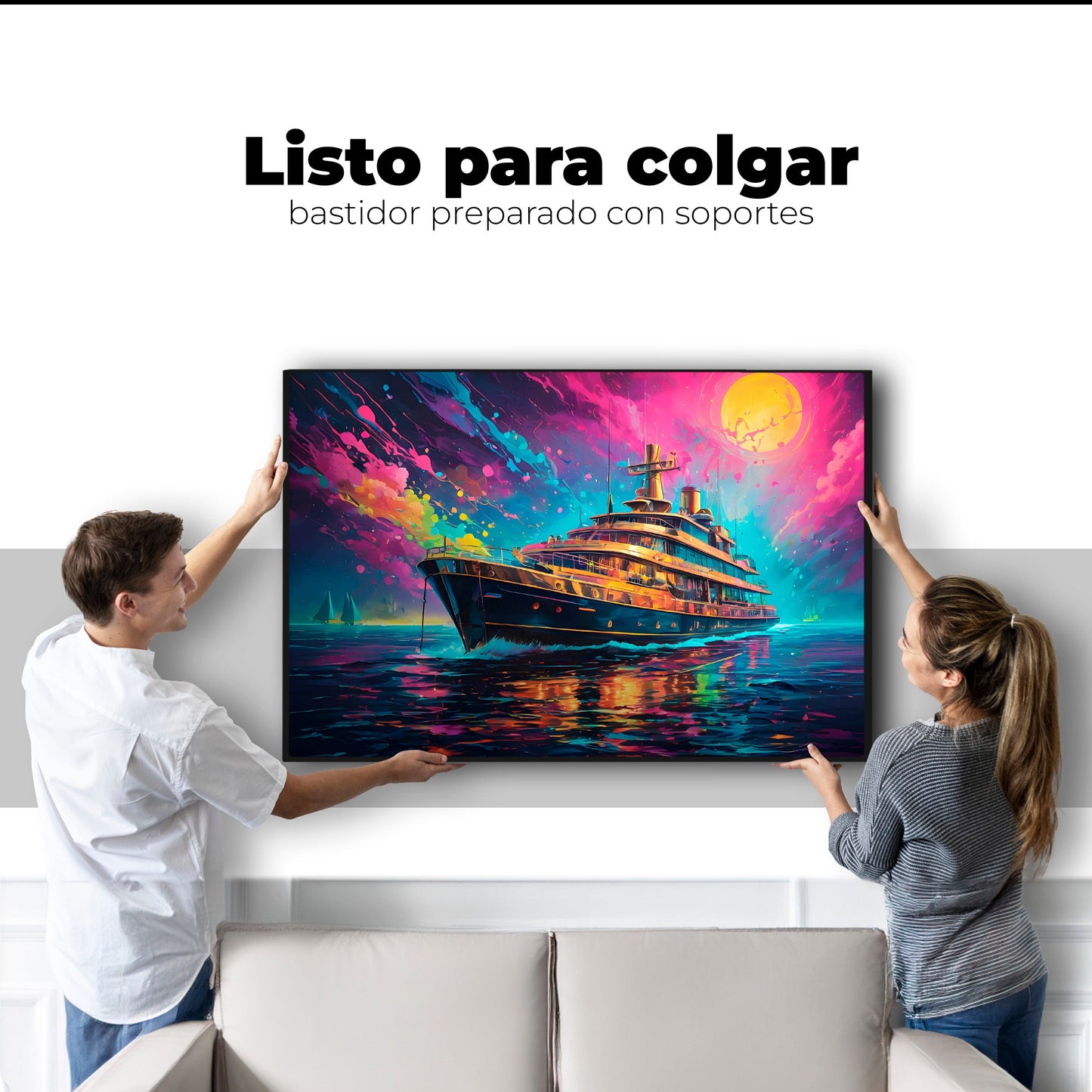 Cuadros Decorativos Canvas Revolution | Suenos Nauticos | Colgar