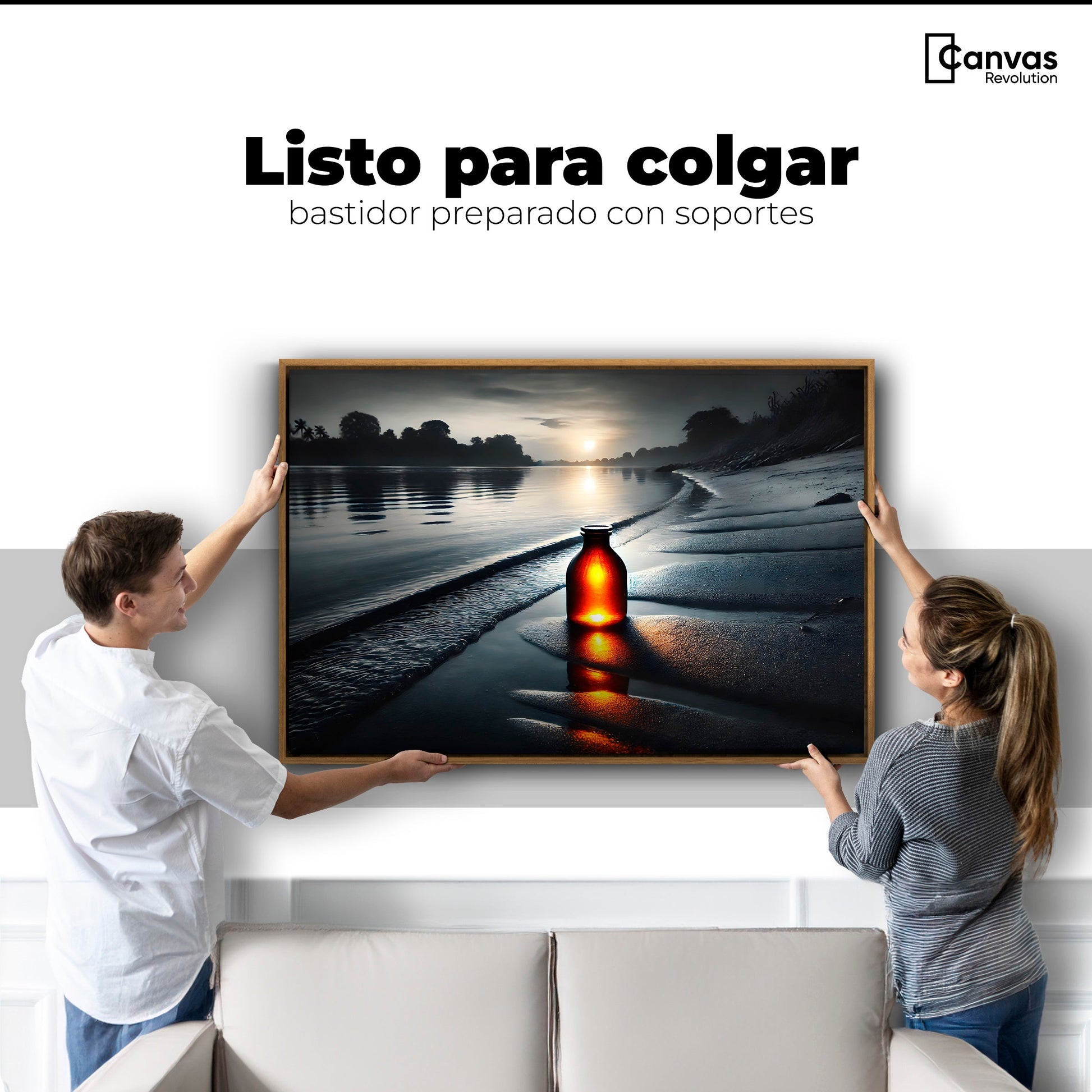 Cuadros Decorativos Canvas Revolution | Tesoro De Playa | Colgar