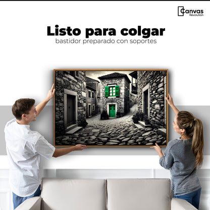 Cuadros Decorativos Canvas Revolution | Verde En La Sombra | Colgar