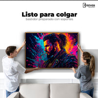 Cuadros Decorativos Canvas Revolution | Vibrante Solitario | Colgar