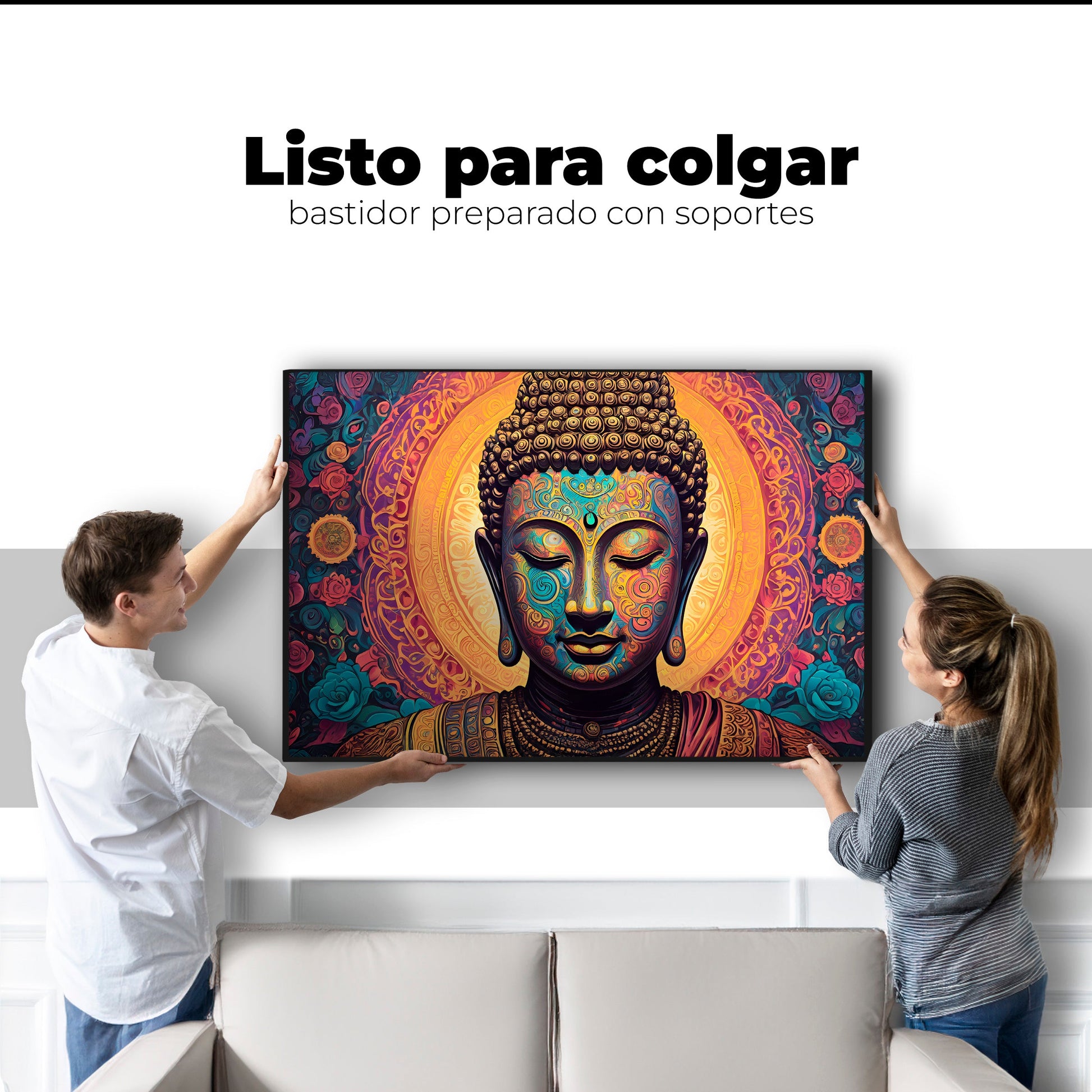 Cuadros Decorativos Canvas Revolution | Vortice Psicodelico | Colgar